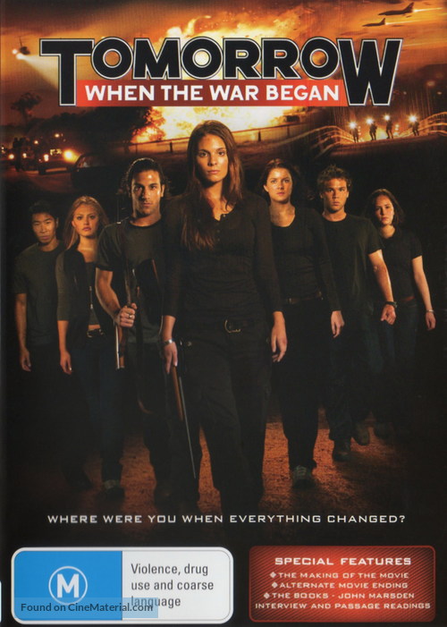 Tomorrow, When the War Began - Australian DVD movie cover