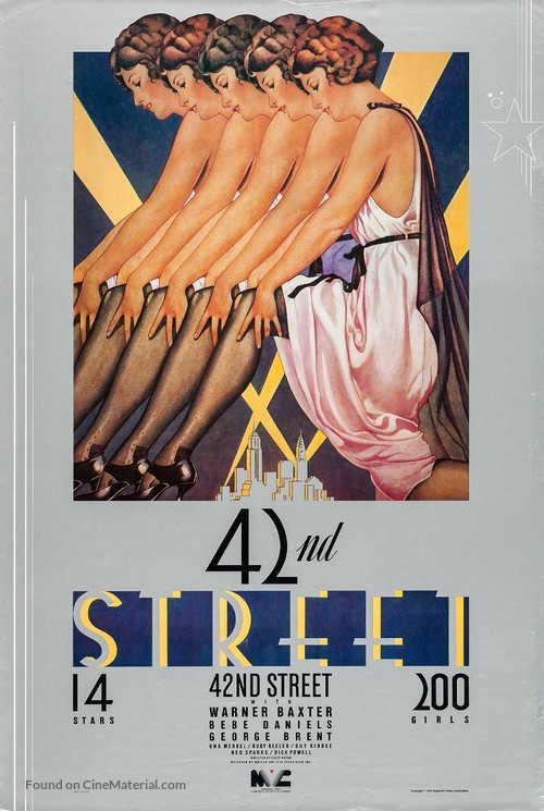 42nd Street - Video release movie poster
