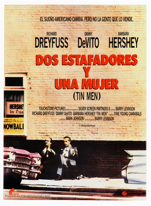 Tin Men - Spanish Movie Poster