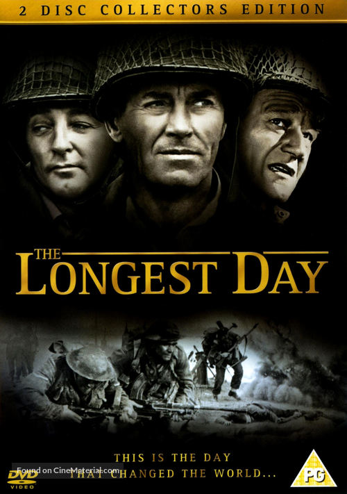 The Longest Day - British DVD movie cover