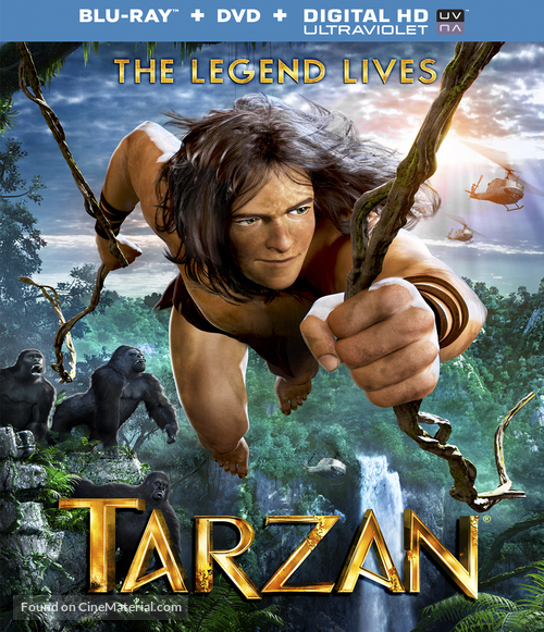 Tarzan - Blu-Ray movie cover