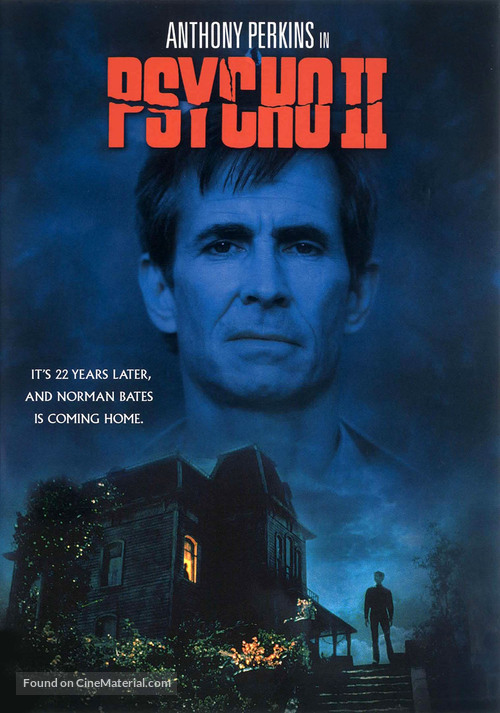 Psycho II - DVD movie cover