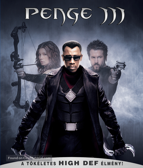 Blade: Trinity - Hungarian Blu-Ray movie cover
