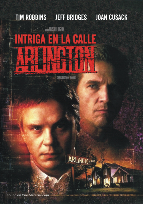 Arlington Road - Argentinian Movie Cover