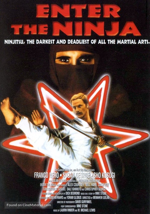 Enter the Ninja - DVD movie cover