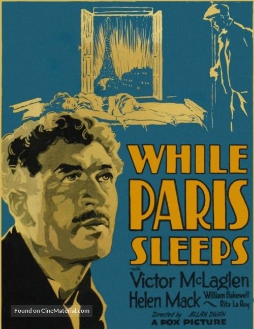 While Paris Sleeps - Movie Poster