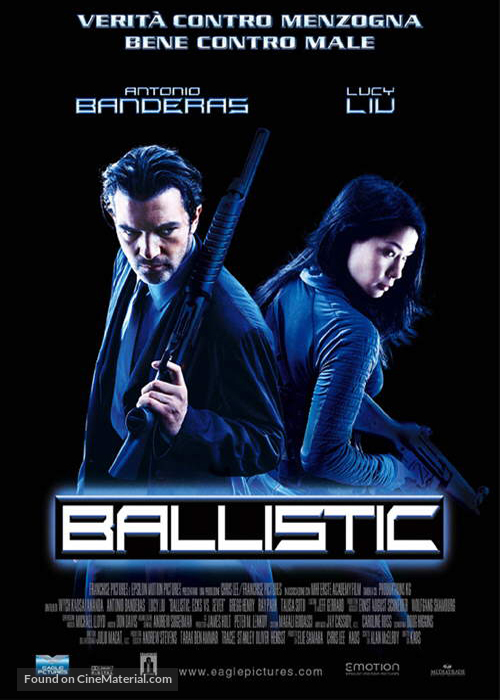 Ballistic: Ecks vs. Sever - Italian Movie Poster