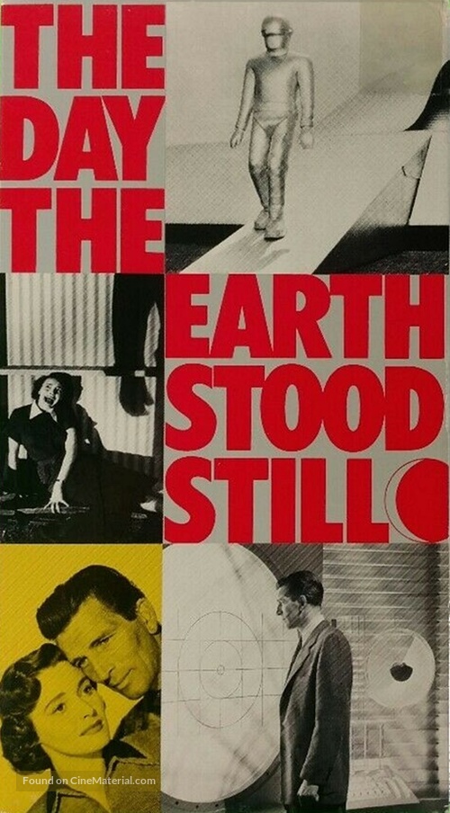 The Day the Earth Stood Still - VHS movie cover