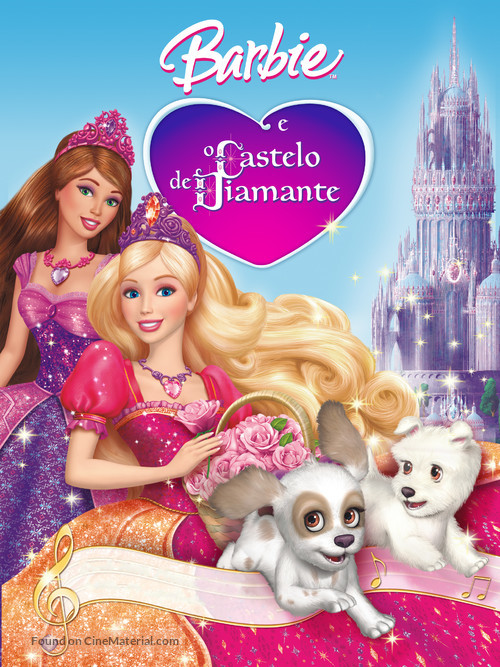 Barbie and the Diamond Castle - Brazilian Movie Cover