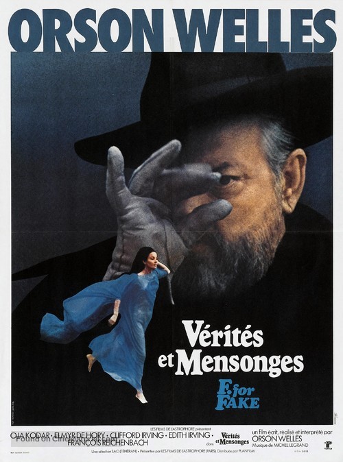 V&eacute;rit&eacute;s et mensonges - French Movie Poster