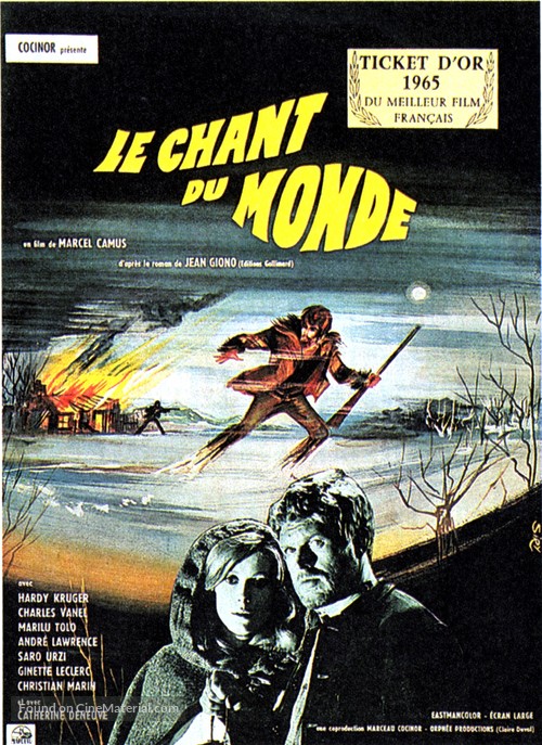Le chant du monde - French Movie Poster