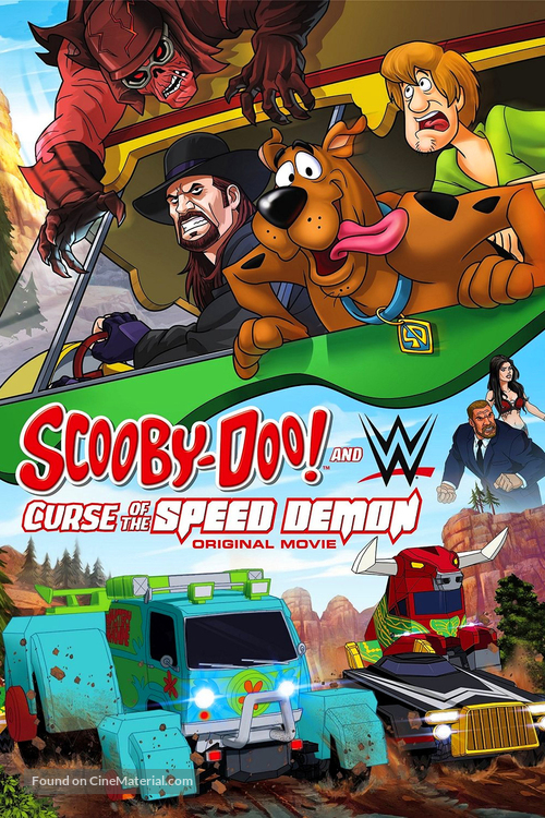 Scooby-Doo! And WWE: Curse of the Speed Demon - DVD movie cover