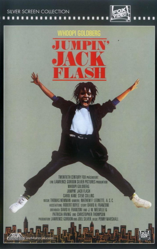 Jumpin&#039; Jack Flash - German Movie Cover
