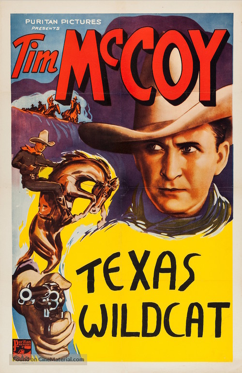 Texas Wildcats - Re-release movie poster