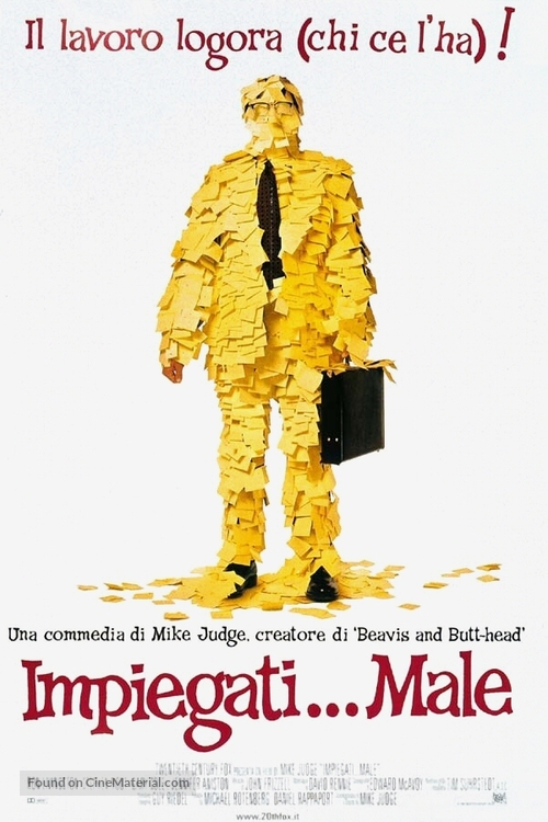 Office Space - Italian Movie Poster