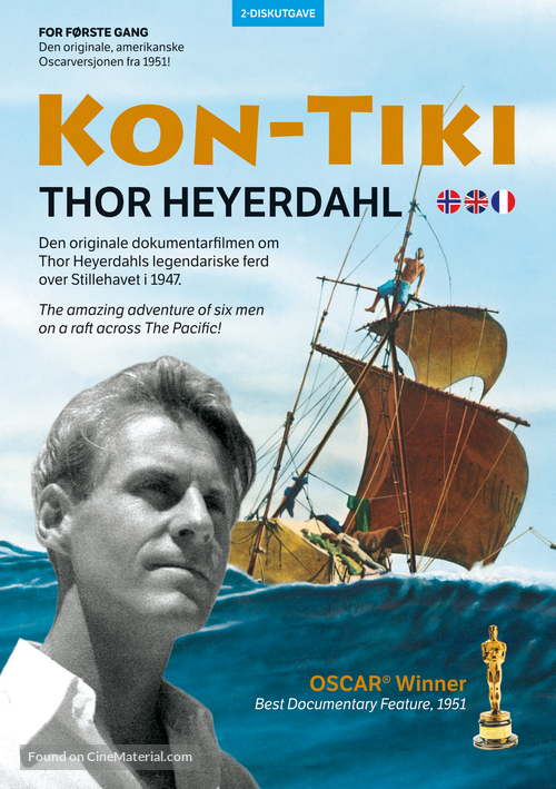 Kon-Tiki - Norwegian DVD movie cover