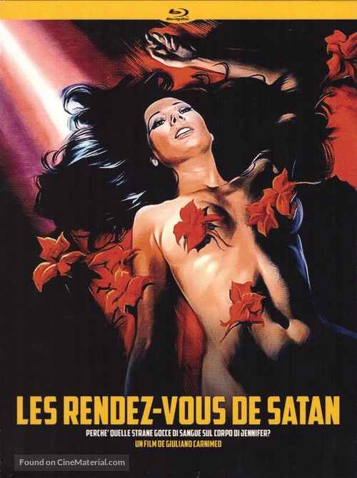 Perch&egrave; quelle strane gocce di sangue sul corpo di Jennifer? - French Movie Cover