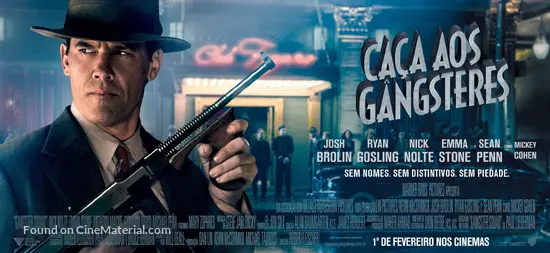 Gangster Squad - Brazilian Movie Poster