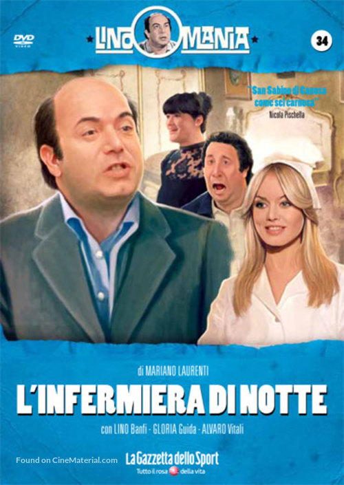 L&#039;infermiera di notte - Italian DVD movie cover