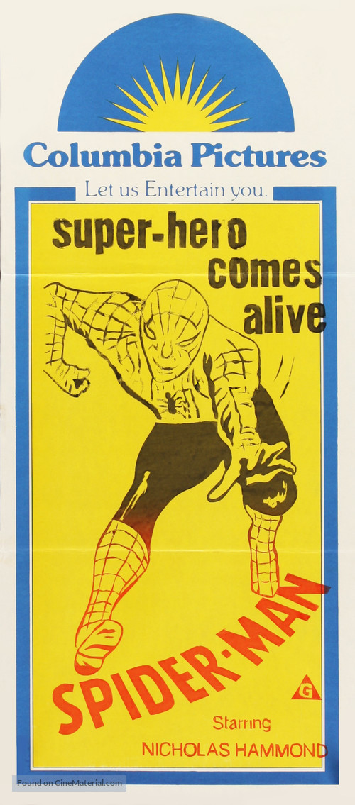 Spider-Man Strikes Back - British Movie Poster