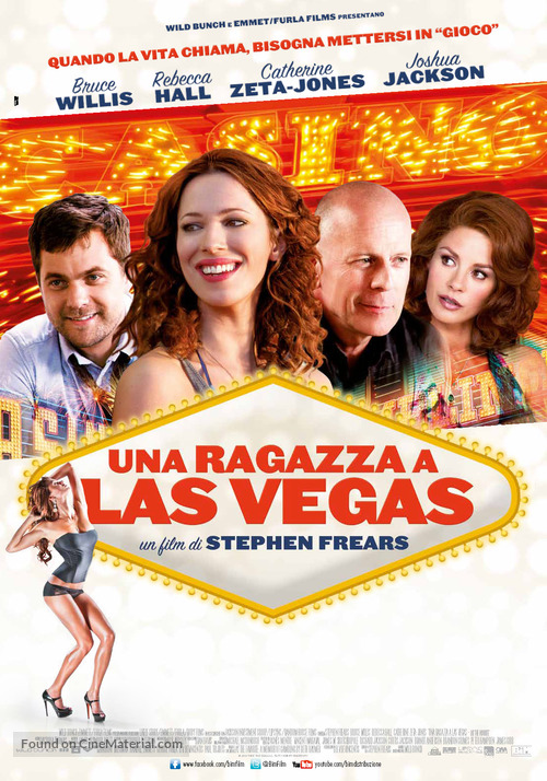 Lay the Favorite - Italian Movie Poster