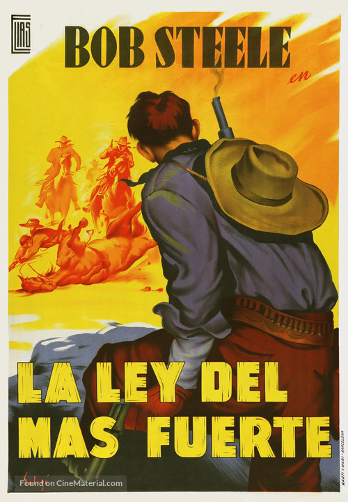 Law of the West - Spanish Movie Poster