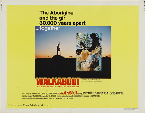 Walkabout - British Movie Poster