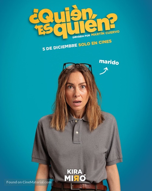 &iquest;Qui&eacute;n es qui&eacute;n? - Spanish Movie Poster