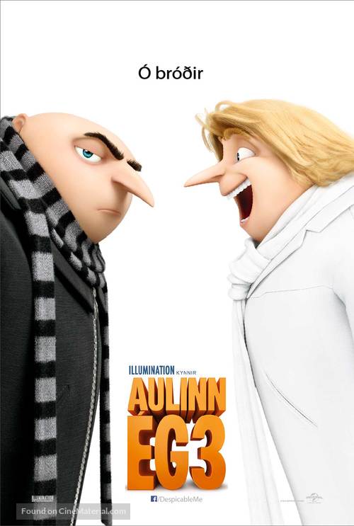Despicable Me 3 - Icelandic Movie Poster