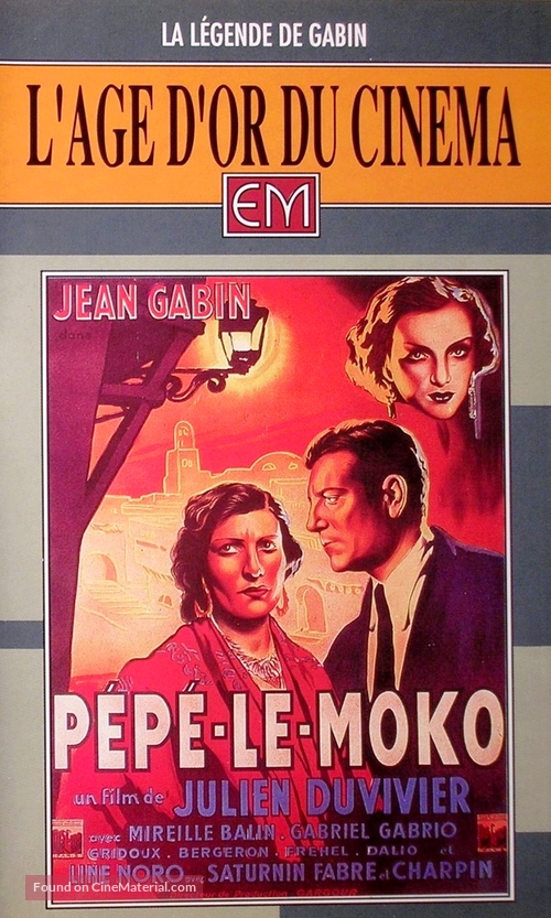 P&eacute;p&eacute; le Moko - French Movie Cover