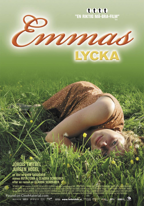 Emmas Gl&uuml;ck - Swedish Movie Poster