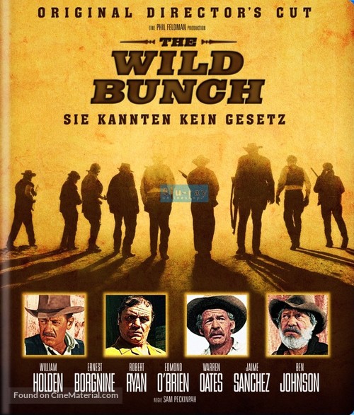 The Wild Bunch - Blu-Ray movie cover