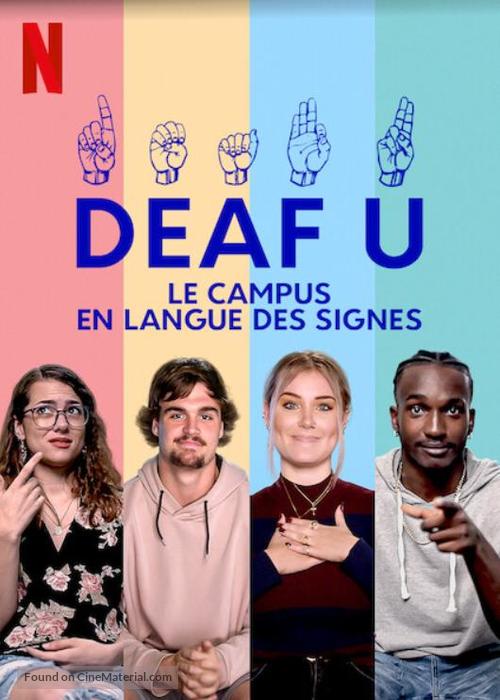 &quot;Deaf U&quot; - French Video on demand movie cover