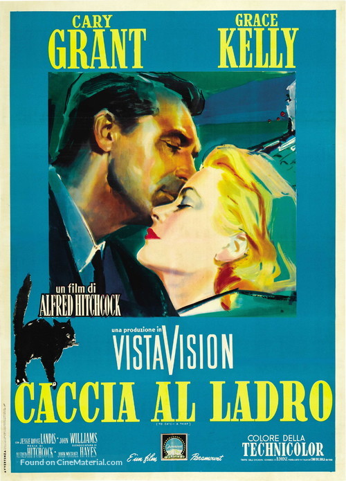 To Catch a Thief - Italian Movie Poster