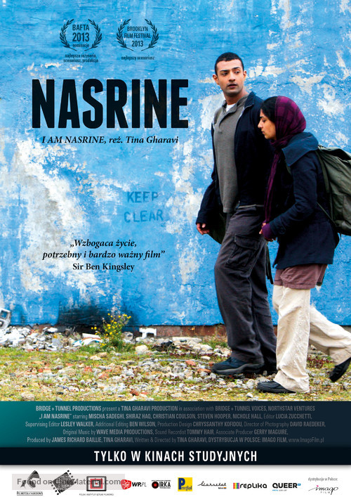 I Am Nasrine - Polish Movie Poster