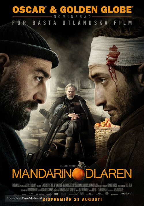 Mandariinid - Swedish Movie Poster