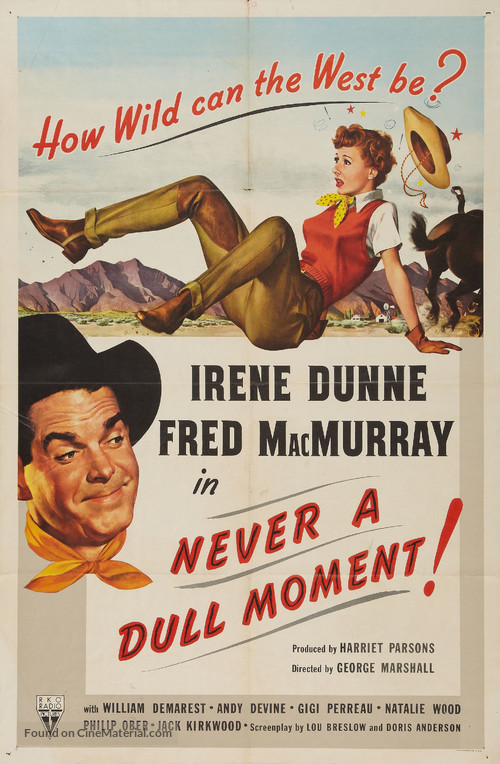 Never a Dull Moment - Movie Poster