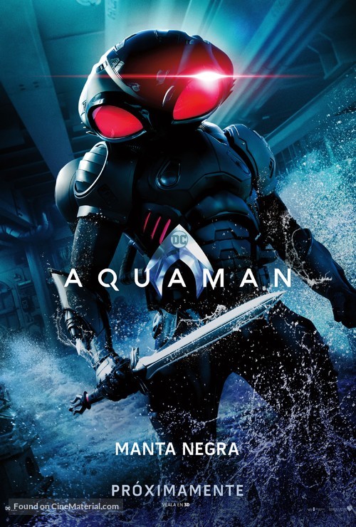 Aquaman - Mexican Movie Poster