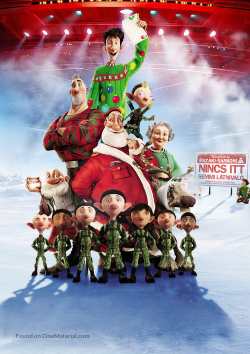 Arthur Christmas - Hungarian Key art