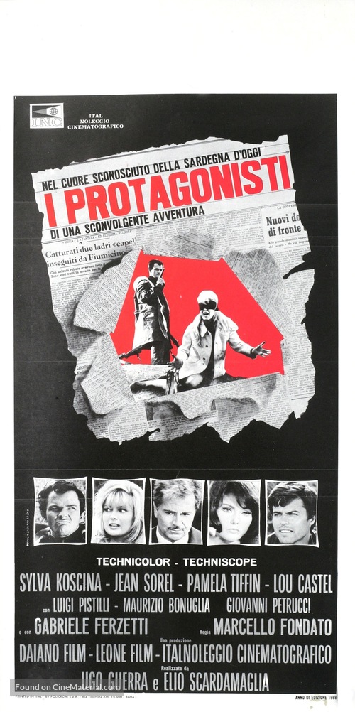 I protagonisti - Italian Movie Poster