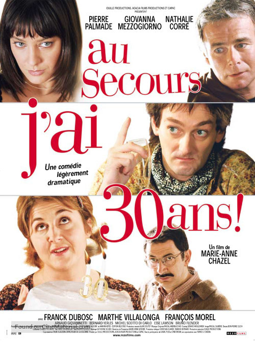 Au secours, j&#039;ai trente ans! - French Movie Poster