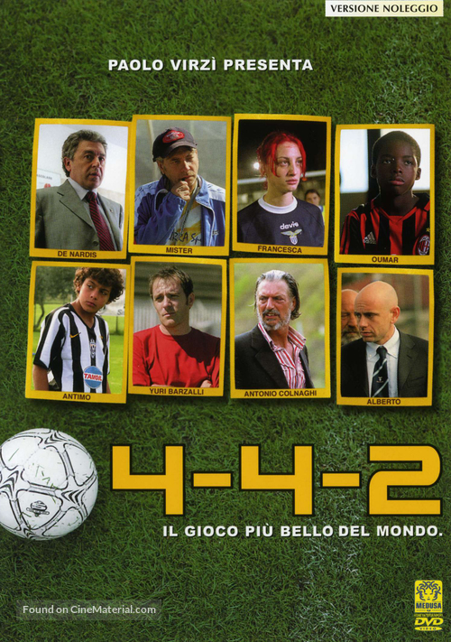 4-4-2 - Il gioco pi&ugrave; bello del mondo - Italian Movie Cover