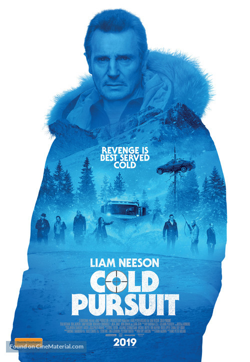 Cold Pursuit - Australian Movie Poster
