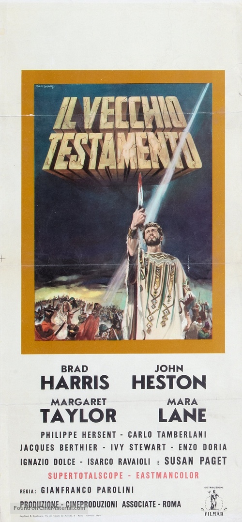 Il vecchio testamento - Italian Movie Poster