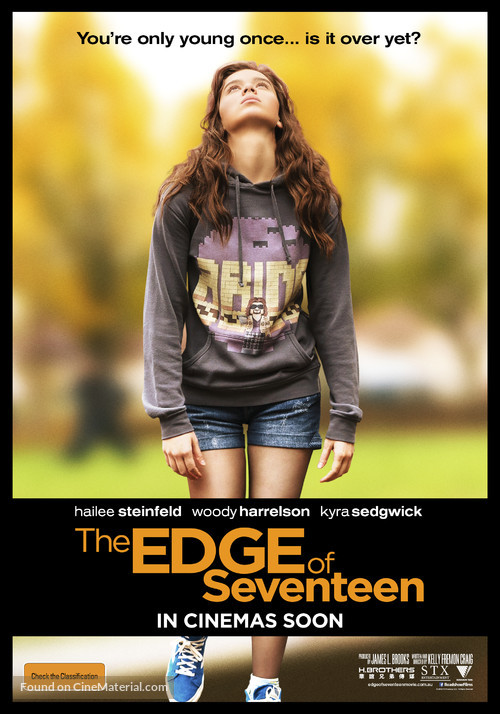 The Edge of Seventeen - Australian Movie Poster