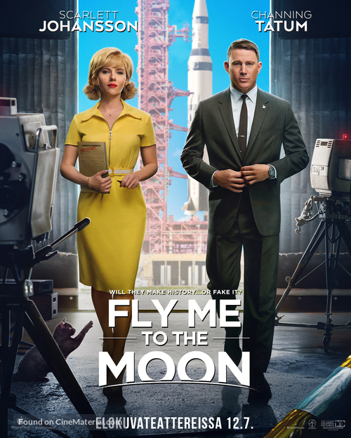 Fly Me to the Moon - Finnish Movie Poster