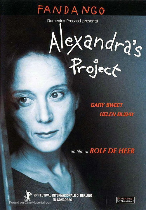 Alexandra&#039;s Project - Italian DVD movie cover