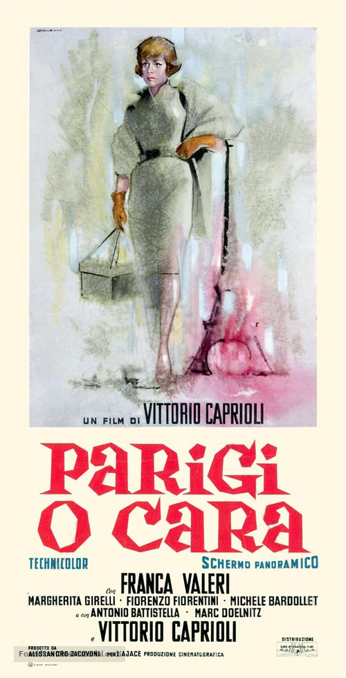 Parigi o cara - Italian Movie Poster