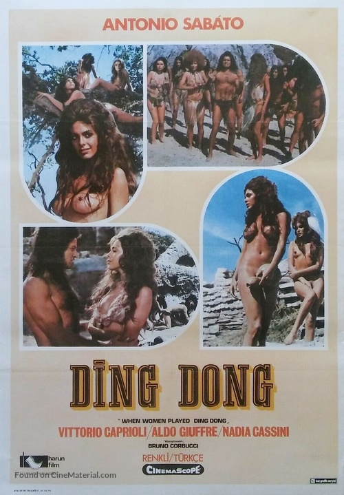 Quando gli uomini armarono la clava e... con le donne fecero din-don - Turkish Movie Poster