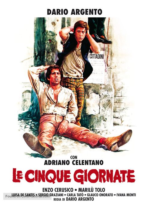 Le cinque giornate - Italian Movie Poster